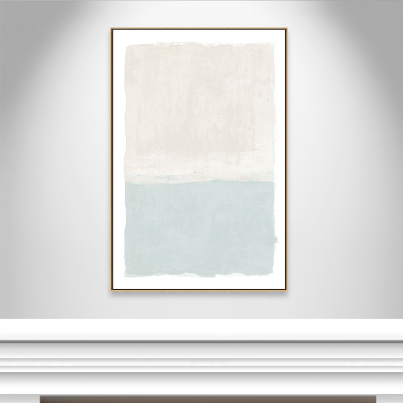 Ocean Tides II Print by Natalie Carpentieri, 41.5'' W x 61.5'' H, Natural Floater