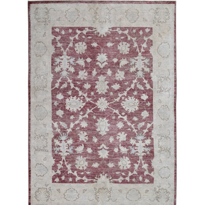 One-of-a-Kind 4' X 6' Hand Knotted Area Rug