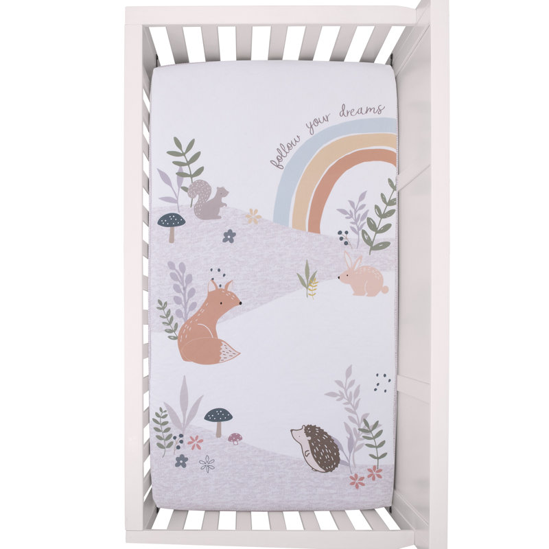 Drap-housse pour lit de bébé NoJo Woodland