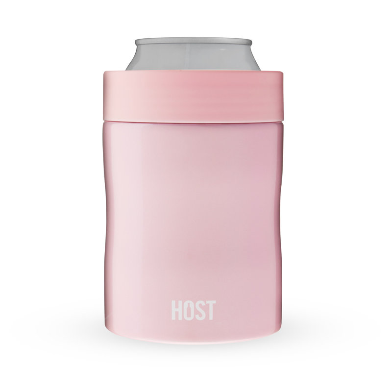 Refroidisseur de canettes Stay-Chill Slim, Rose, H 4,75 po x l 3,5 po x P 3,5 po