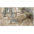 Soft Machine Washable Vintage Distressed Medallion Area Rug For Living Room, Bedroom With Non-Slip Backing In Beige/Cream-36413067-36874020