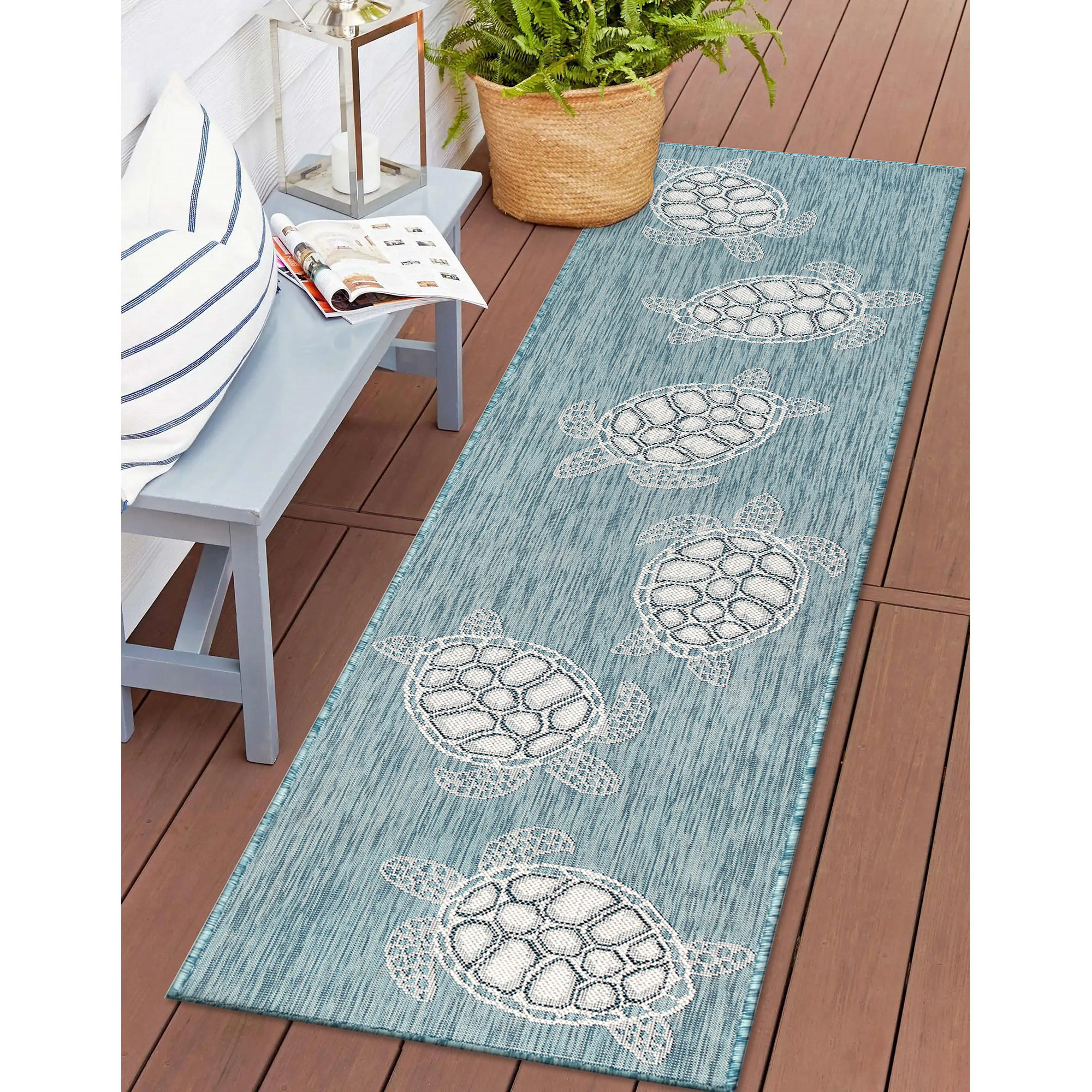 Wheatley Synthetic Rug with Anti-Slip Backing