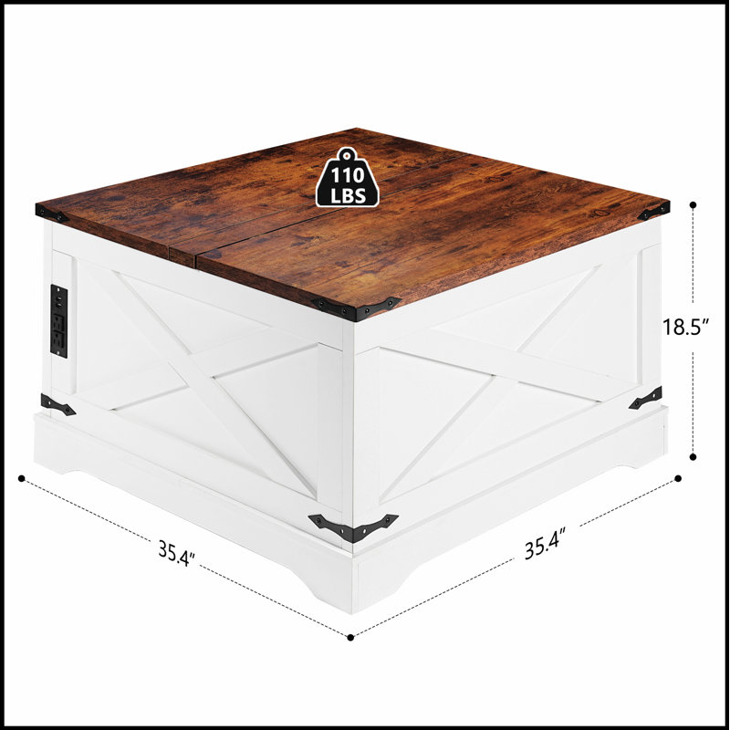 Table basse multifonctionnelle, idéale pour les petits espaces et les salons modernes