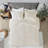 Luxurious Faux Fur Bedding Sets, Ivory Down Alternative Comfort