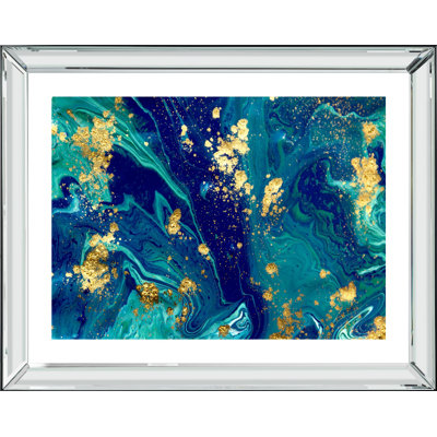 Turquoise - Single Picture Frame Print