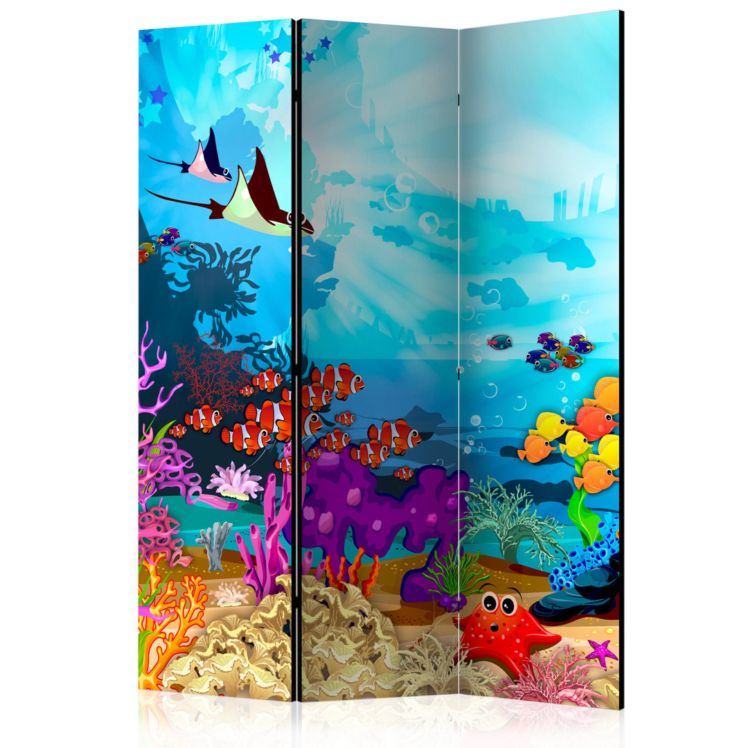 Room Divider - Colourful Fish [Room Dividers]