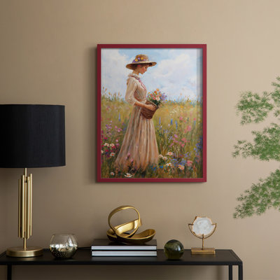 Reproduction encadrée WOMEN Series CCXC III - bois massif
