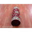 Tapis de couloir rouge en laine et en soie noués à la main 2 pi 7 po x 16 pi 4 po Rajasthan AAF8E7EF1A10463789201CB56F50A3A6