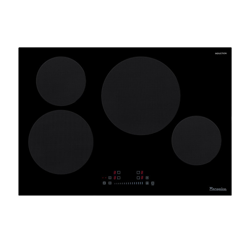 Rangaire 30" Induction 4 Burner Cooktop Black