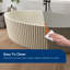 Baignoire autoportante Forma 67 po x 31 po en surface solide