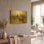 «Wilderness Lodge S» par Jean Plout, art mural en métal doré, 16 po x 12 po-1121725626