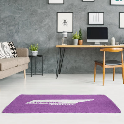 Tapis de zone mauve tennessee memphis