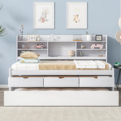 Storage Bed With Trundle by Latitude Run
