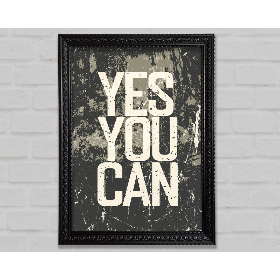 Yes You Can 3 - Drucken