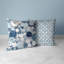 Coussin décoratif réversible intérieur / extérieur Crystal Drift-101119726-101119723