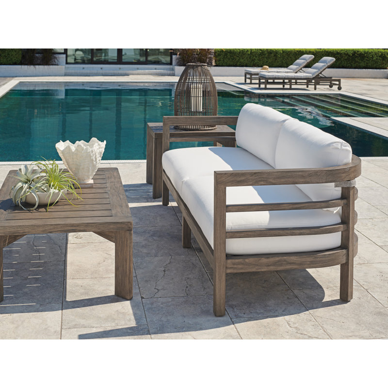 La Jolla Sofa, White Sunbrella®