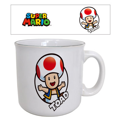 Super Mario - Crapaud 20 oz Tasse de camping