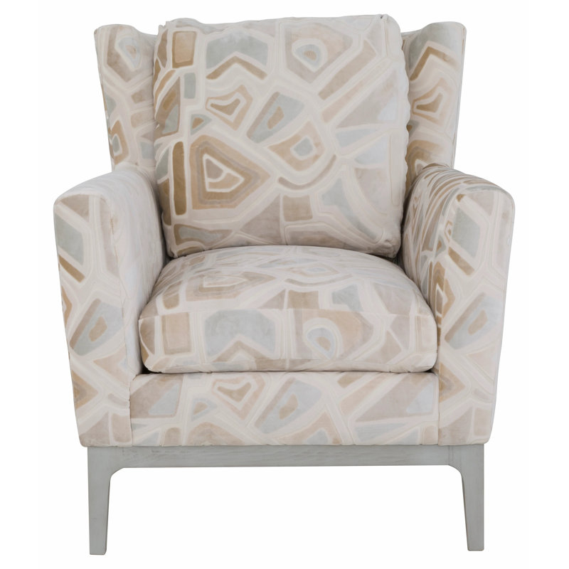 Ballast Wing Chair, Bark (8789 06), Almond Buff