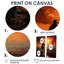 Cowboy Sunrise On The - ensemble de 2 décorations murales orange-114714375-114714376-114714377