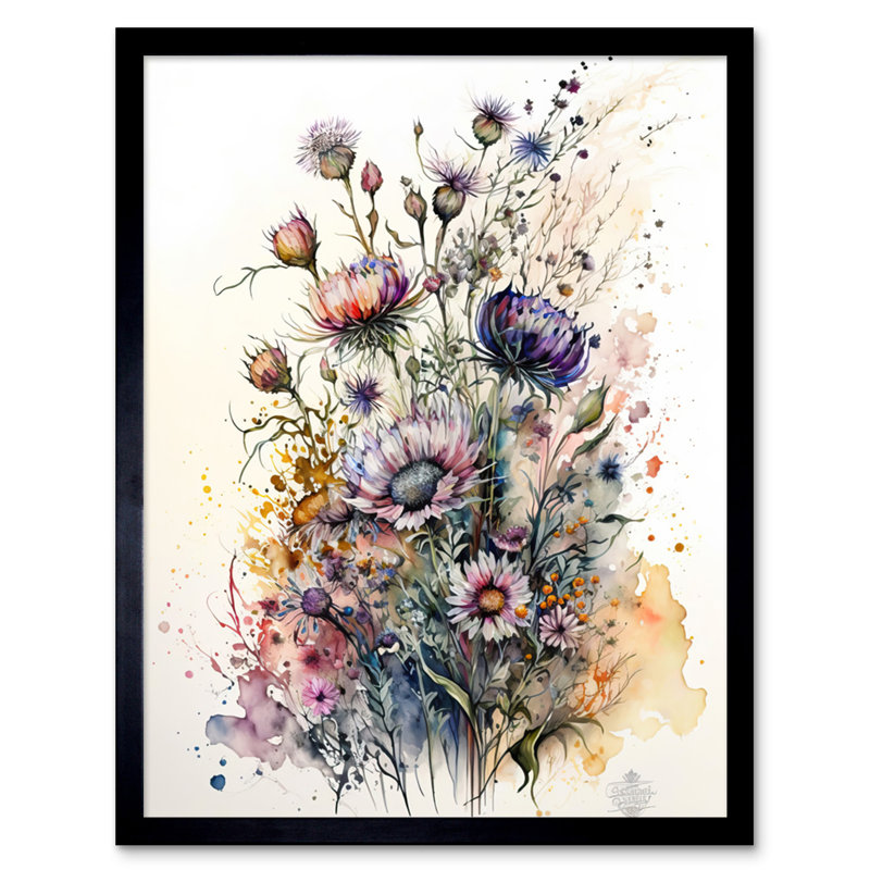 Wildflowers - Single Picture Frame Print