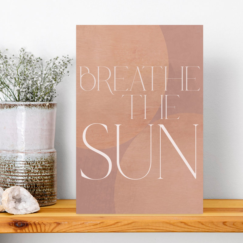 Goldenmantrasno34 Abstract Elegant Minimalist Landscape Nature Wall Art Print by Treechild - Print, 45.72cm H x 30.48cm W