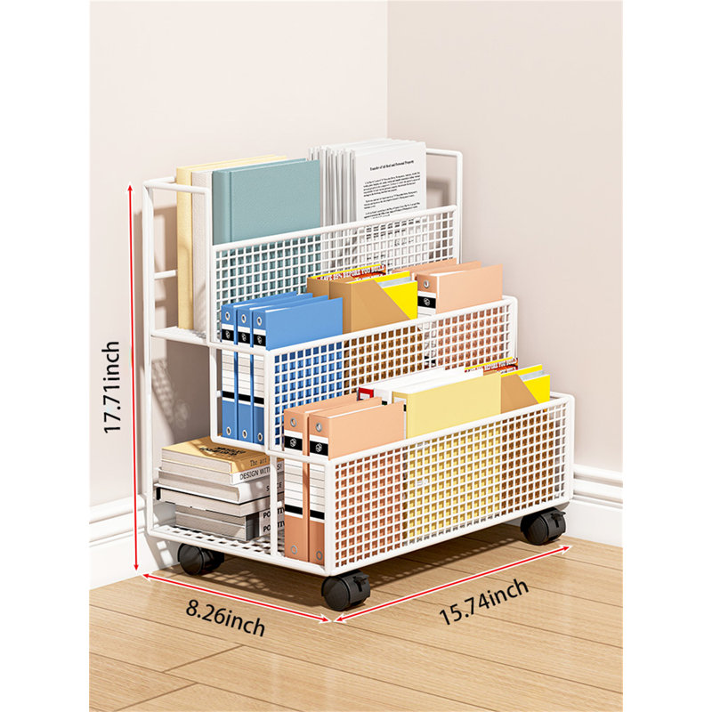 Porte-revues Alimah, Blanc