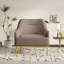 Fauteuil d'appoint Virelli Modern Chenille-1675135904