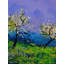 Two Trees In Spring Print by Pol Ledent-65826660-65852413
