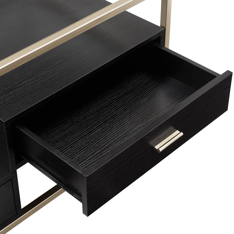 Phelim Glass Top Coffee Table