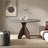 Light luxury round table and chair combination
