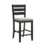 Ensemble de 2 tabourets de bar de style contemporain