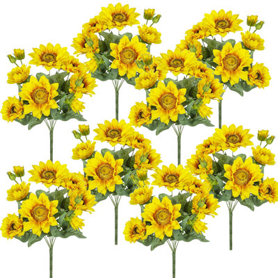 Tournesol artificiel - ensemble de 8