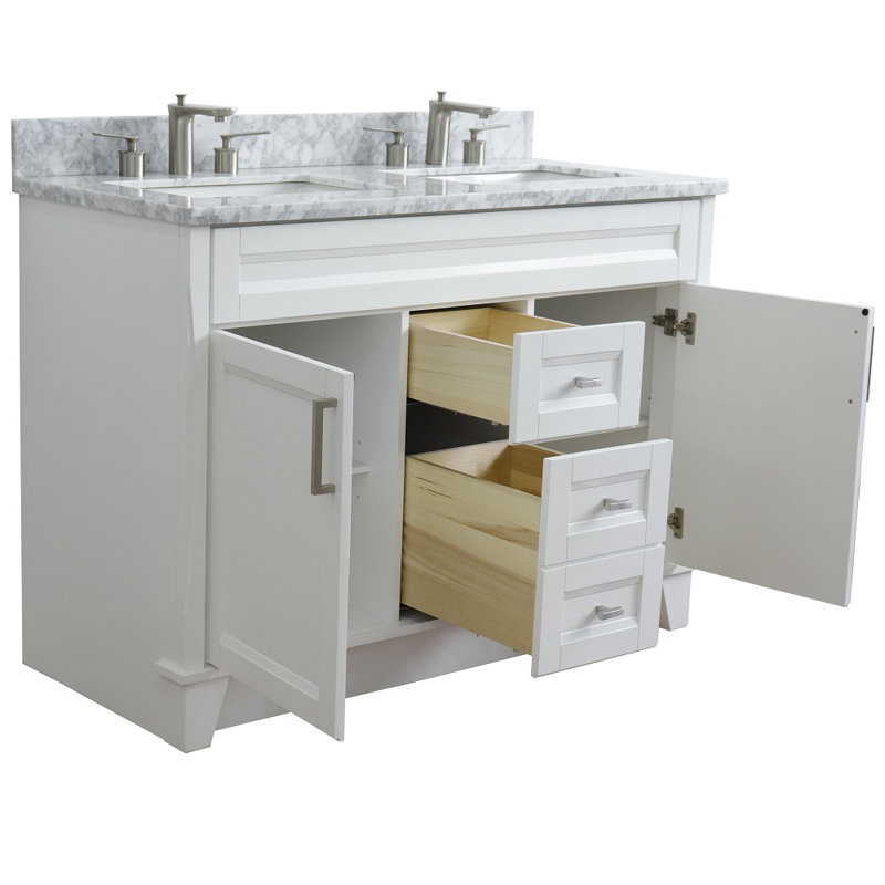 Ensemble de meuble-lavabo double 49 po Abdja