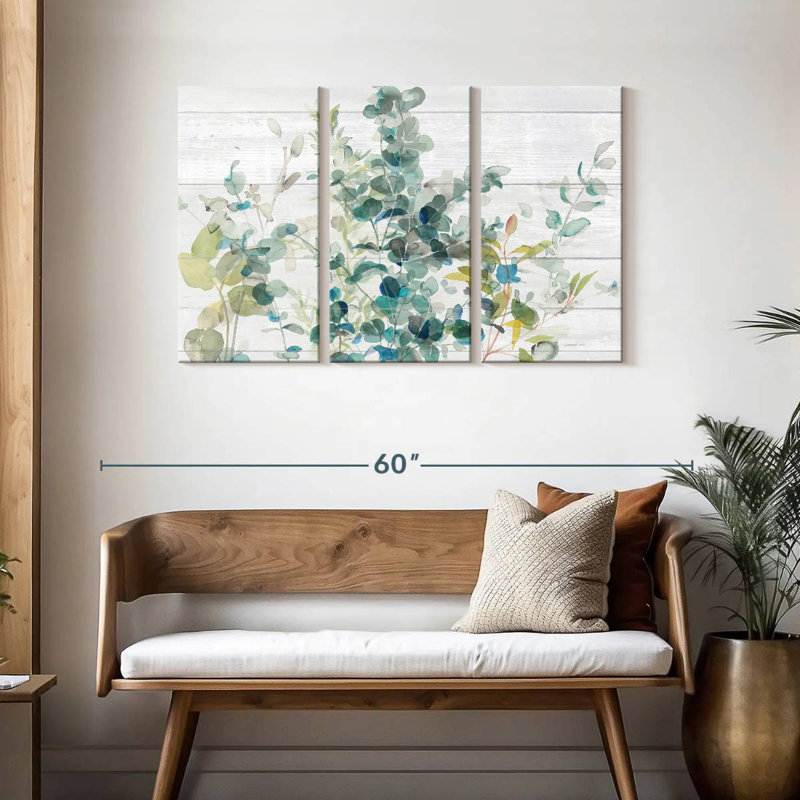 Harnek Calming Eucalyptus I, 28" H x 45" W