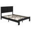 Structure de lit minimaliste en bois avec rangement sous le lit-29279962