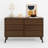 Breux Mid-Century Modern 6-Drawer Double Dresser for Bedroom, Wide Chest of Drawers, Contemporary Bedroom Furniture, 16.75" D x 52.50" W x 33" H, Cherry-54913644