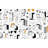 Premium Wallpaper Wall Mural - Abstract Faces-1159337614
