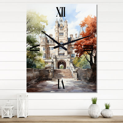 Ucl University College London - Architecture Modern Wall Clock