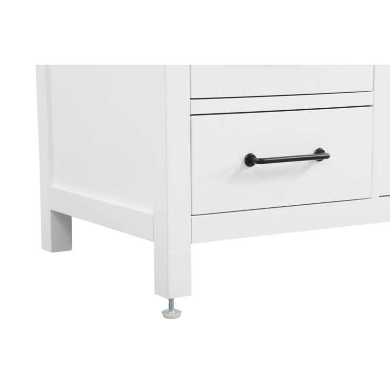 Meuble-lavabo simple 54 po_Traditional_VF60654, Blanc