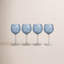 Verres à vin à pois blancs Jamesena, ensemble de 4-87467827