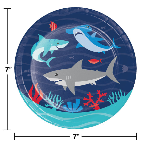 Baby Shark Birthday Party Table Decorations Tableware Decoration Shark  Party Tableware Supplies Set Shark Party Plates Cup Napkins Tablecloth  Banner for Kids Birthday Baby Shower Decorations 10 Guests: Buy Online at  Best