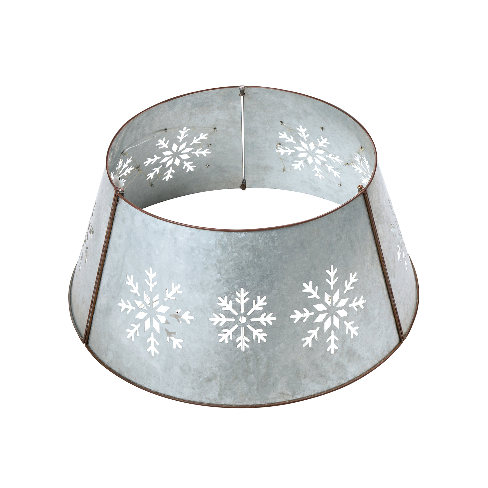 Terence Metal Tree Collar, 9.75" H x 22" W
