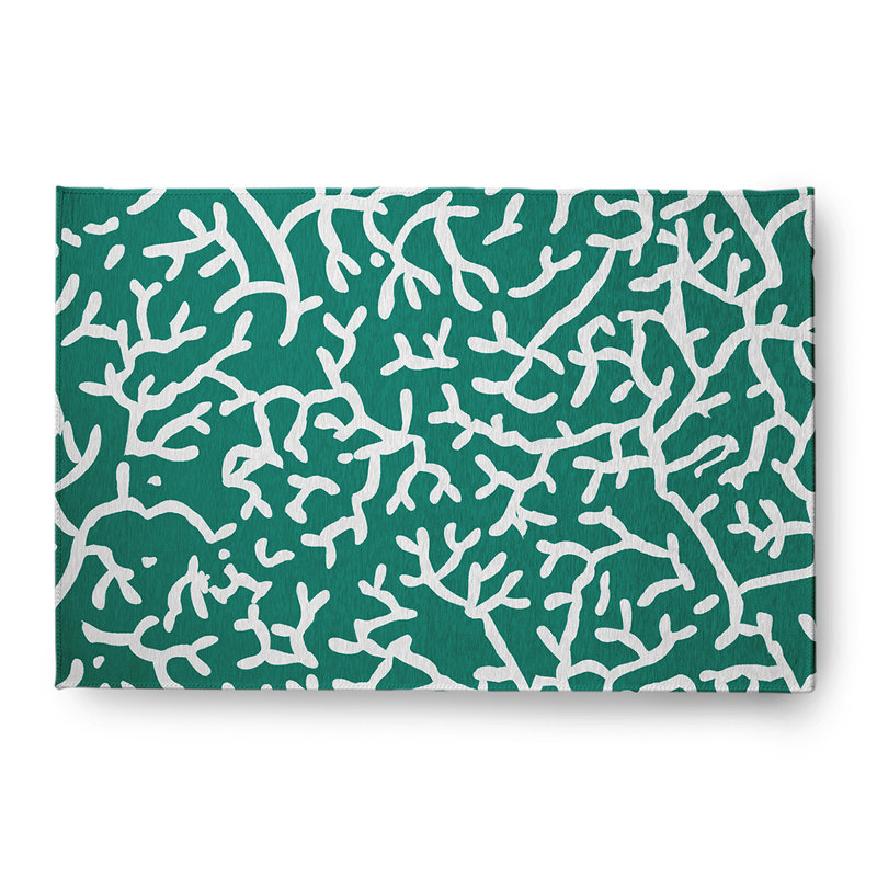 Martyna Chenille Abstract Indoor Rug, Rectangle 4' x 6'