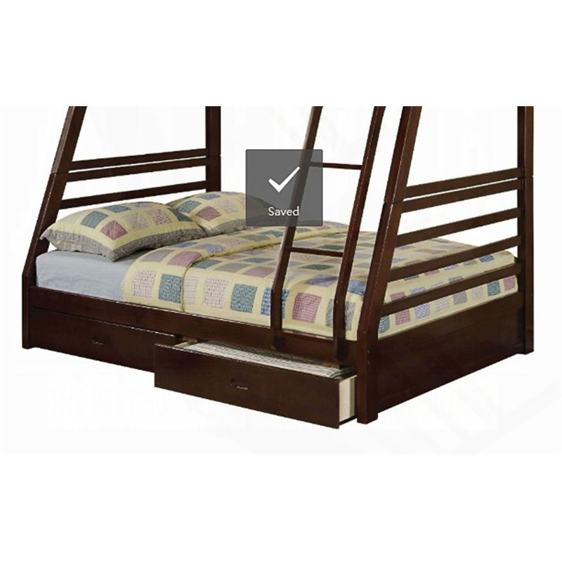 Full Bunk Bed, Espresso