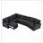 126" L-shaped Sofa Sectional Sofa Couch Pull-out Sofa Bed with Charging Devices-1791760045-1791760042