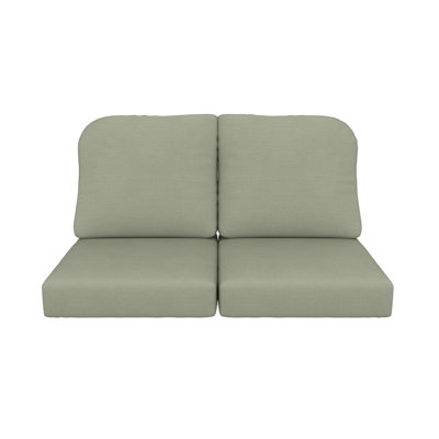 Amala Sunbrella® Indoor/Outdoor Loveseat Cushion