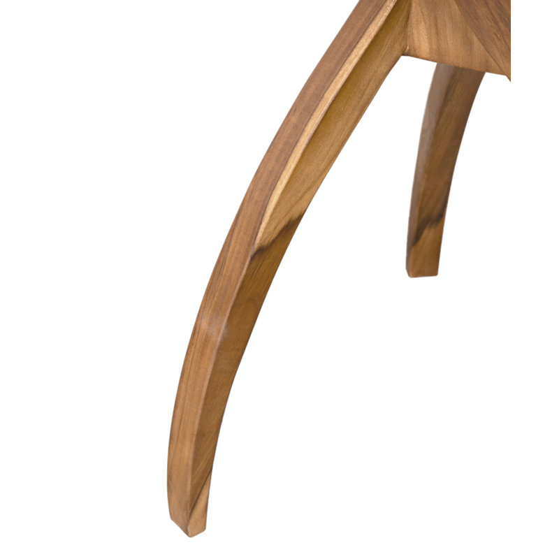 Vikram Solid Wood End Table, 19" H x 18" W x 18" D