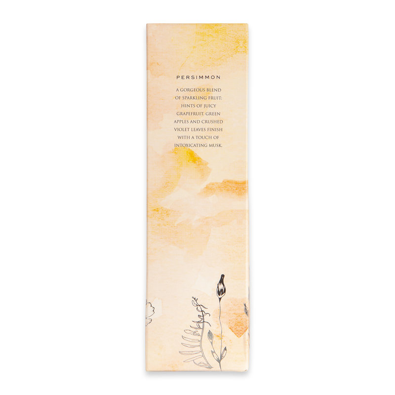 Yellow Persimmon Reed Diffuser with 5 Sticks