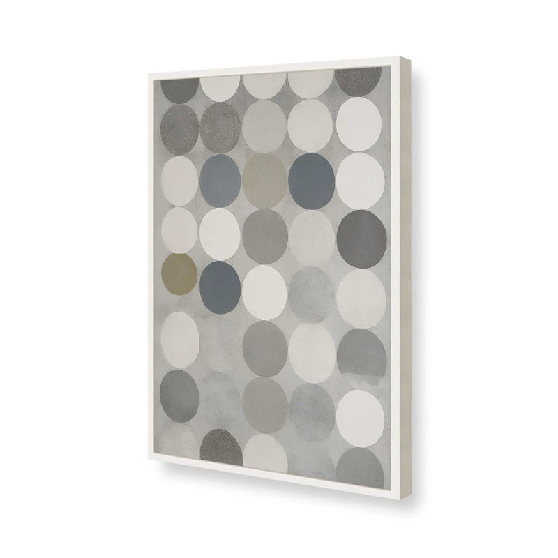 Impression sur toile gris en demi-teinte II par Elena Ray, H 16 po x l 12 po, Impression sur cadre ouvert sans papier mat