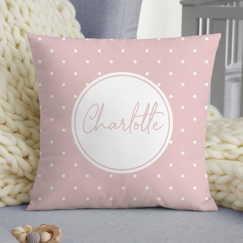 Coussin en velours 14 po Simple And Sweet, Oui
